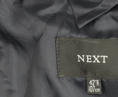 Mens UK Size 42 NEXT Regular Blue Suit Jacket