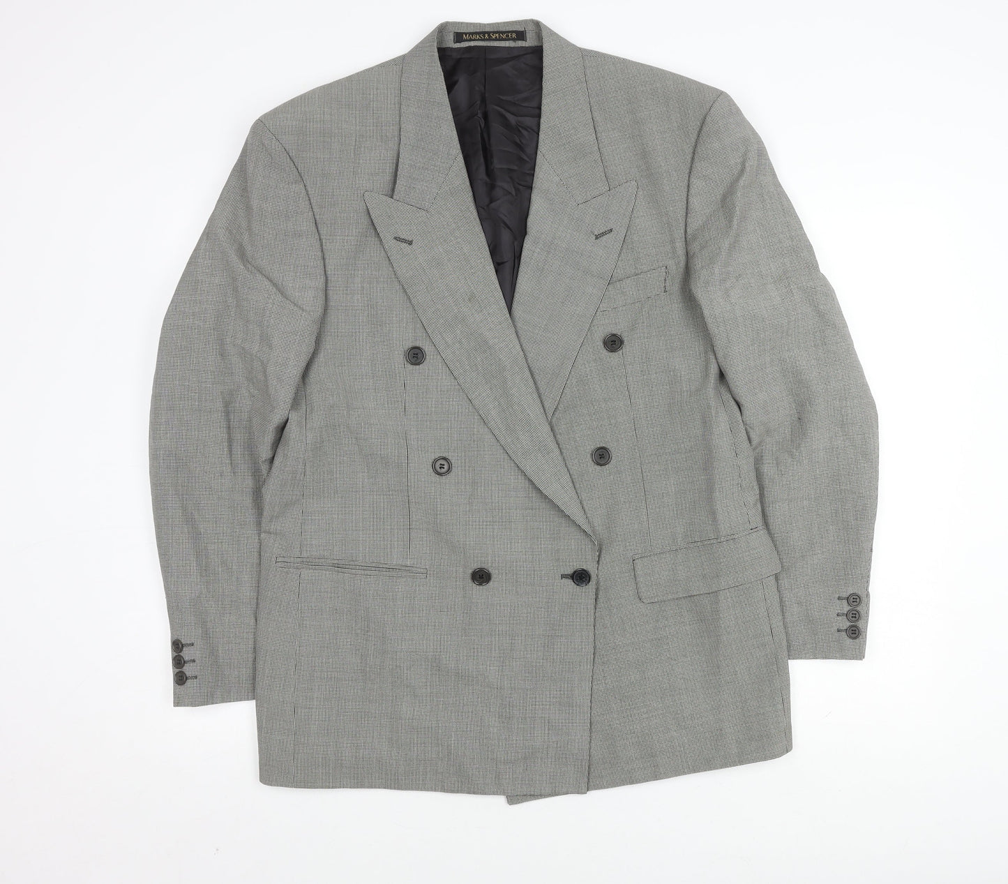 Mens UK Size 40 St Michael Regular Multicoloured Suit Jacket