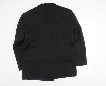 Mens UK Size 44 Burton Regular Black Suit Jacket