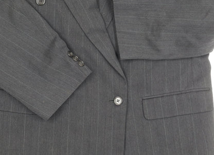 Mens UK Size 44 Burton Regular Black Suit Jacket