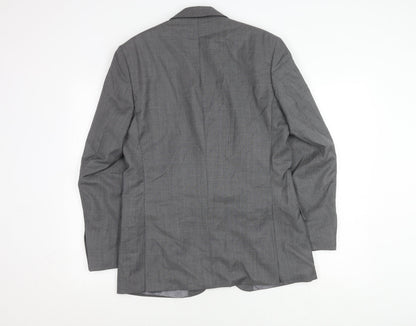 Mens UK Size 38 Jasper Conran Regular Grey Suit Jacket