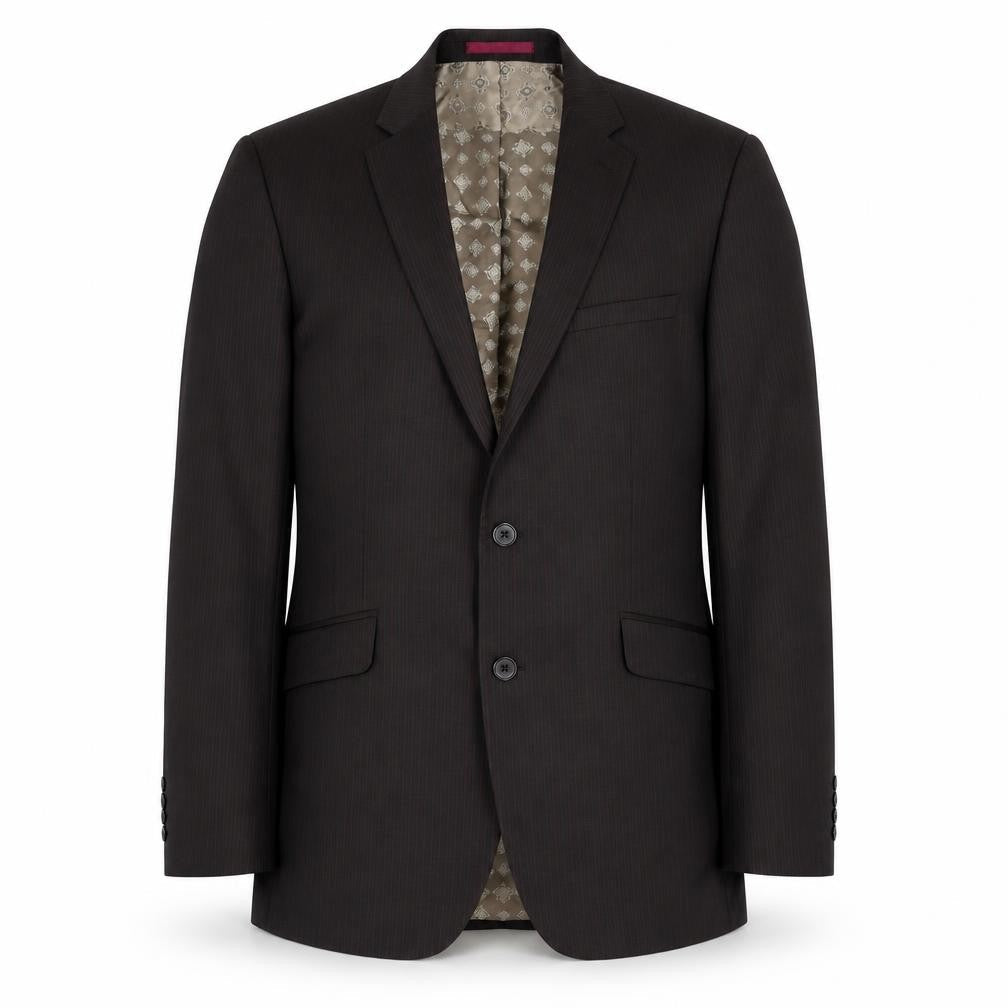 Mens UK Size 42 Limehaus Regular Brown Suit Jacket