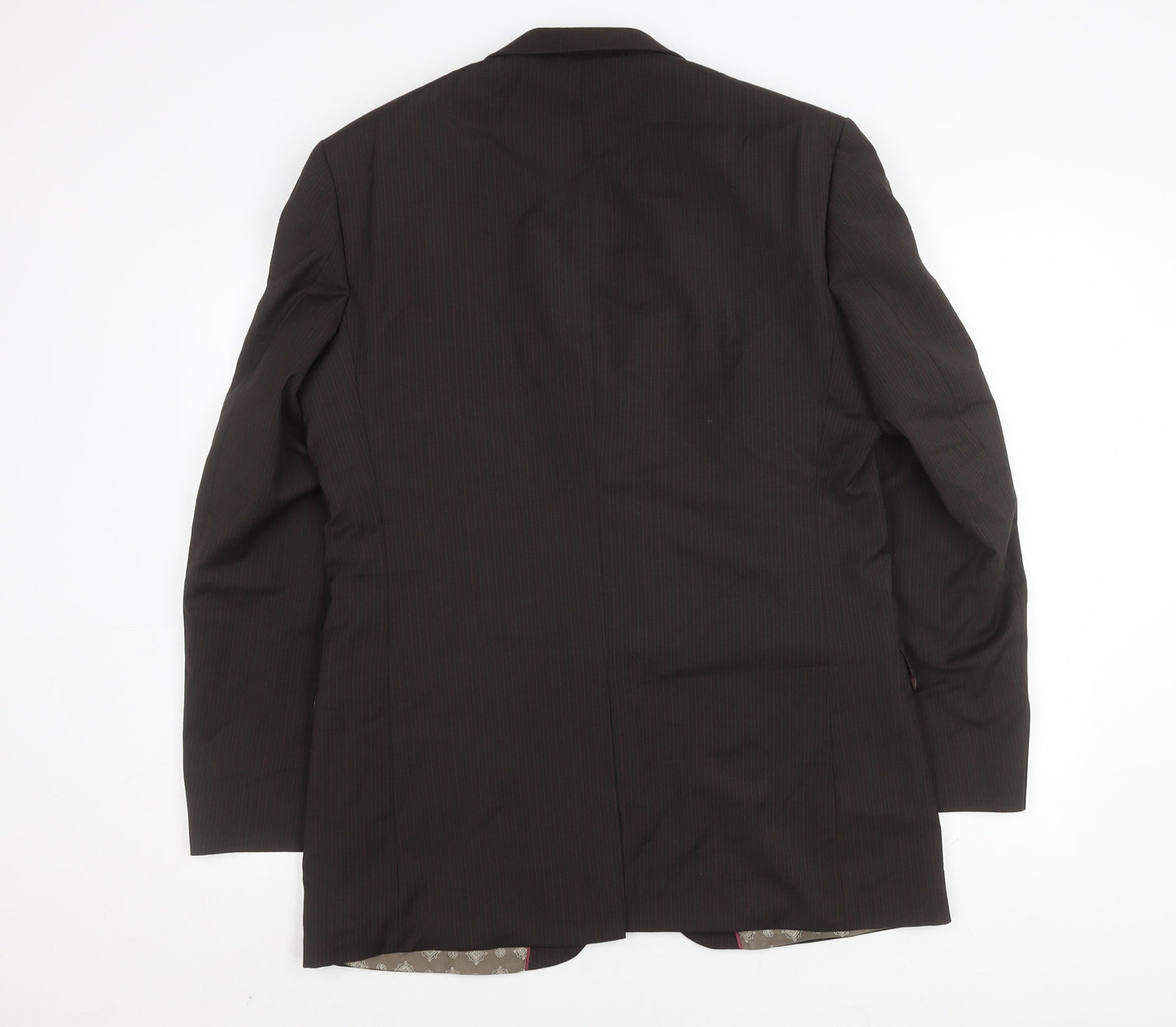 Mens UK Size 42 Limehaus Regular Brown Suit Jacket