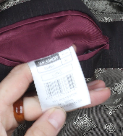Mens UK Size 42 Limehaus Regular Brown Suit Jacket