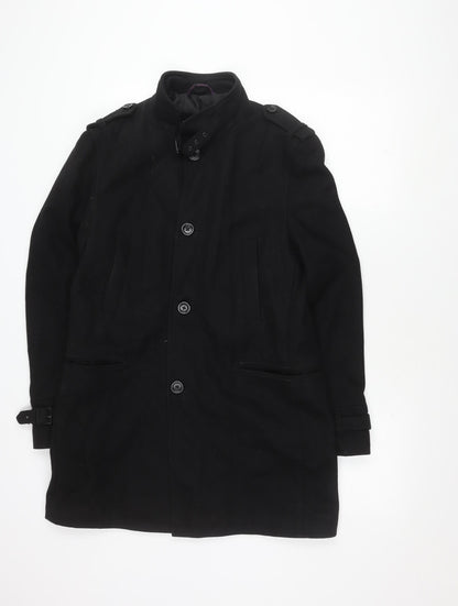 Womens UK Size M NEXT Black Military Jacket