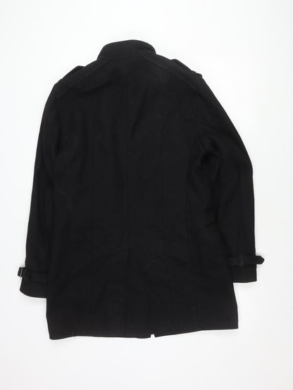 Womens UK Size M NEXT Black Military Jacket