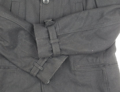 Womens UK Size M NEXT Black Military Jacket