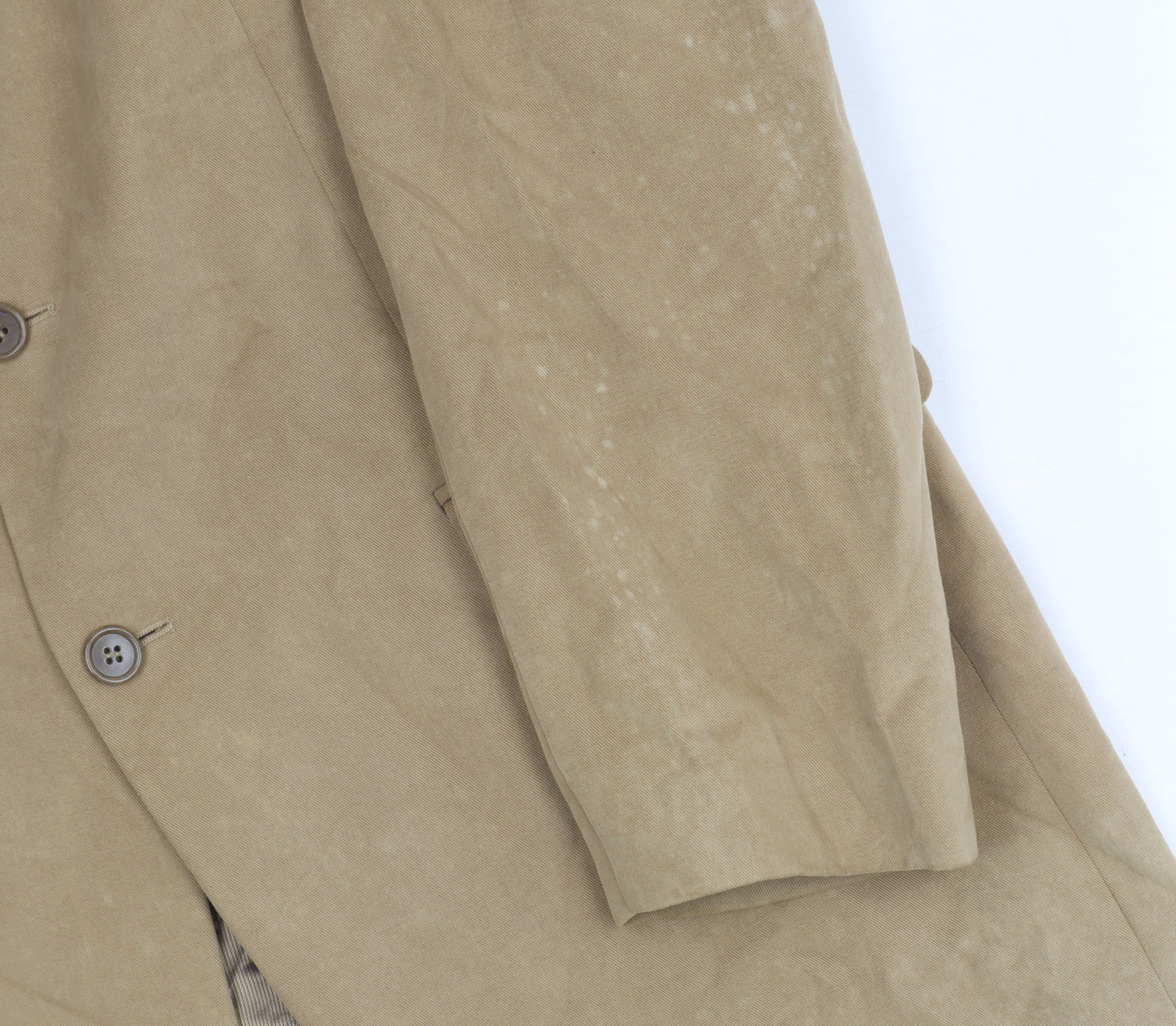 Mens UK Size 42 Marks and Spencer Regular Beige Suit Jacket