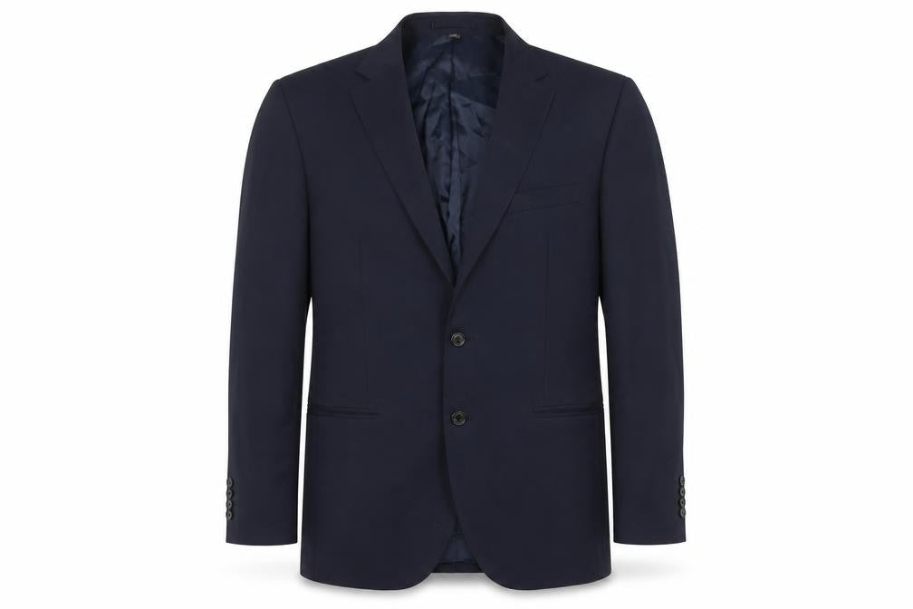 Mens UK Size 42 Marks and Spencer Regular Blue Suit Jacket