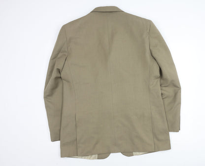 Loupeiz Fashion Beige Blazer for Men, UK Size 44, Business Style