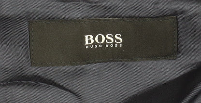 Mens UK Size 40 HUGO BOSS Regular Blue Suit Jacket