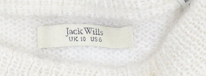 Jack Wills Women's Multicoloured Pullover Jumper Size 10