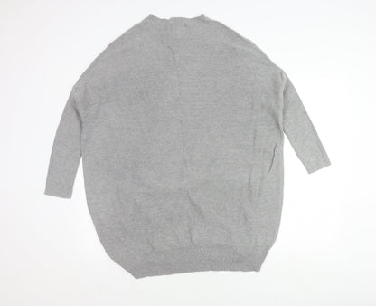 Disney Women’s Grey Mickey Pullover Jumper L