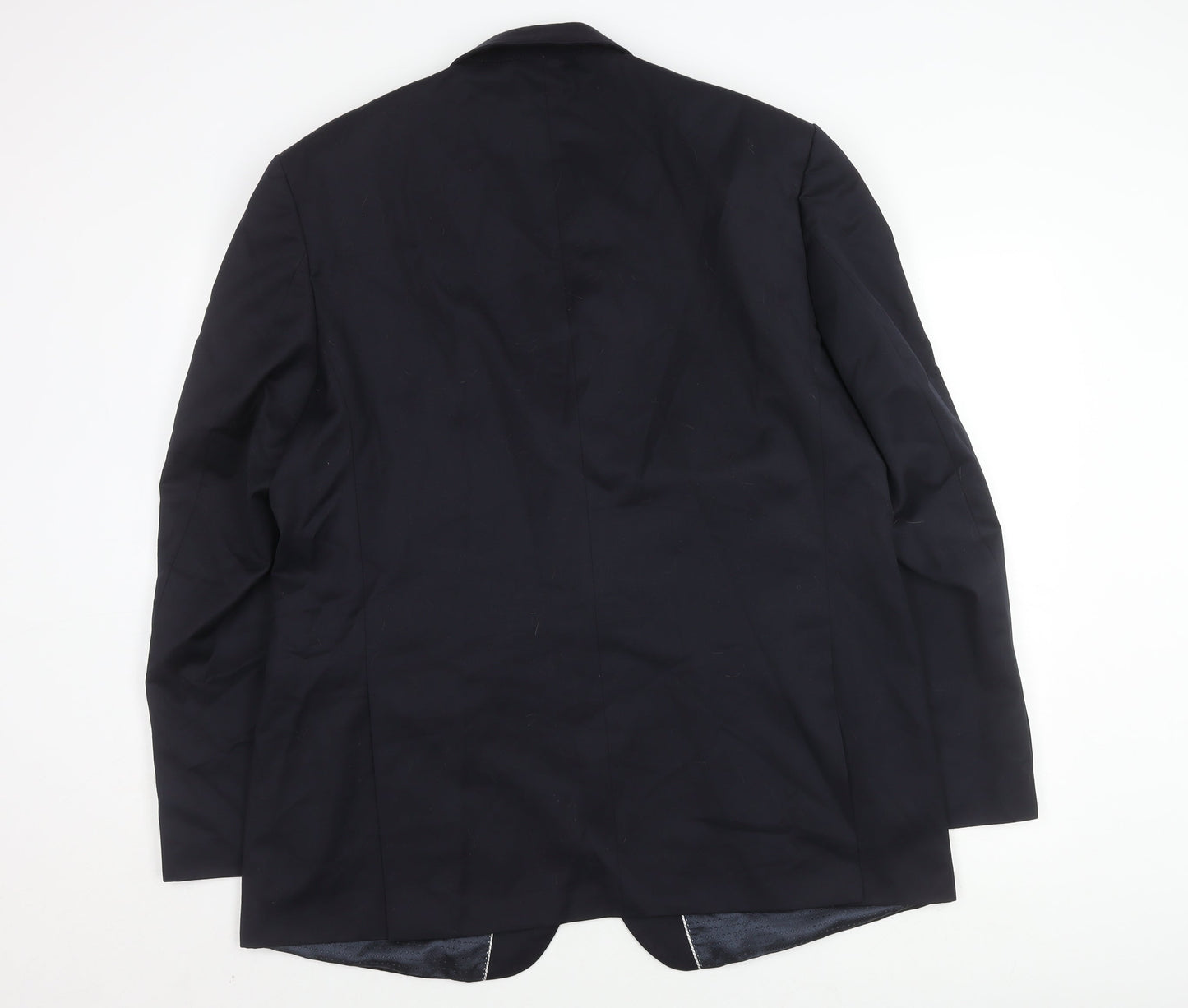 Mens UK Size 44 Pierre Cardin Regular Blue Suit Jacket