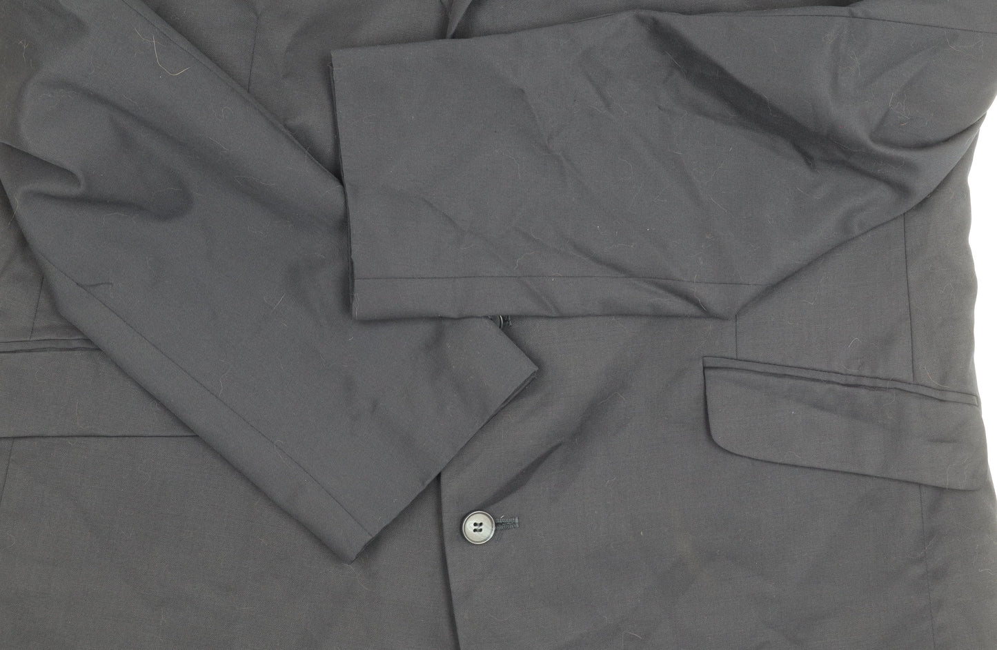 Mens UK Size 44 Pierre Cardin Regular Blue Suit Jacket