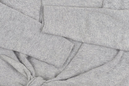 Womens UK Size 14 Laura Ashley Grey Cardigan Jumper
