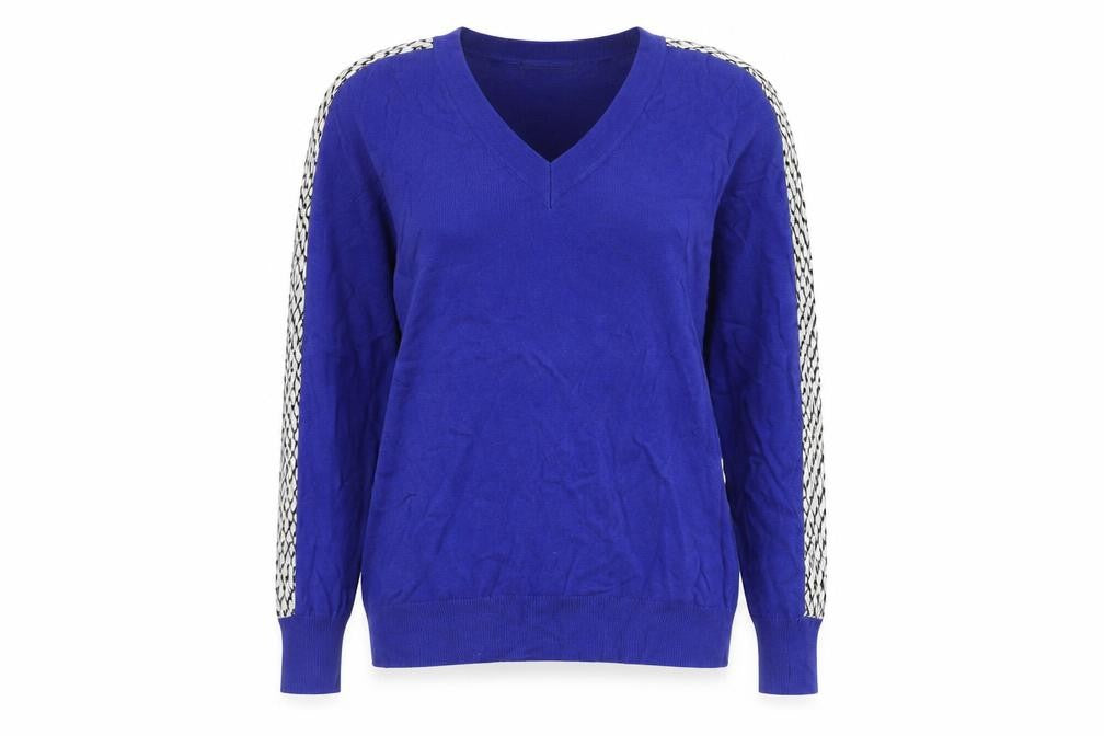 Womens UK Size M Mint Velvet Blue Pullover Jumper
