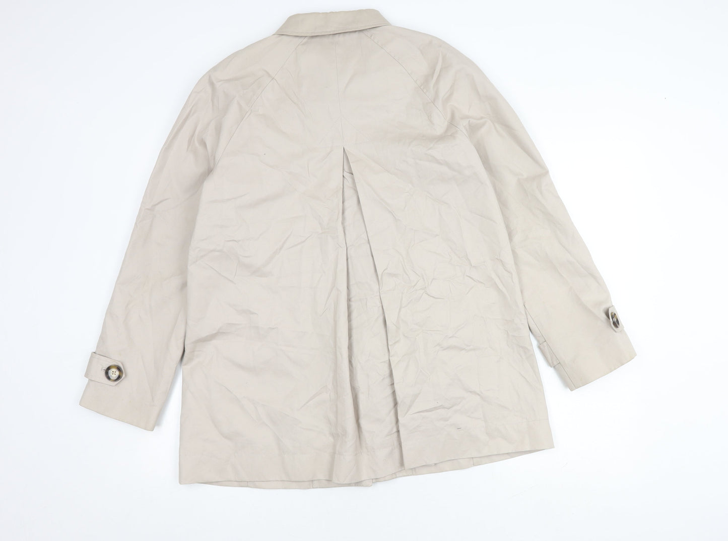 Womens UK Size 10 Viyella Beige Basic Jacket
