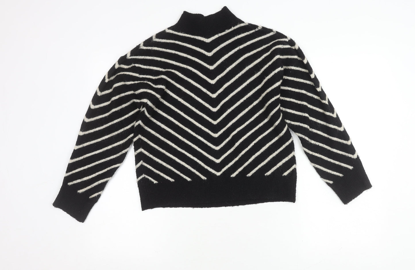 Womens UK Size XS MNG Black Pullover Jumper