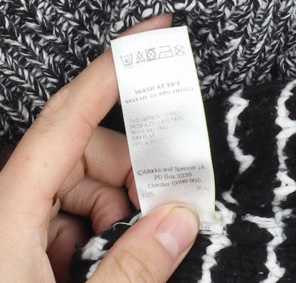Womens UK Size 20 Marks and Spencer Black  Jumper