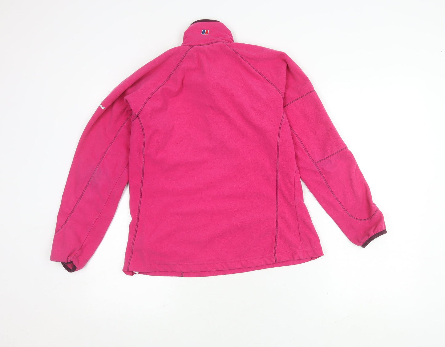 Berghaus Women's Pink Fleece Zip Hoodie Size 12