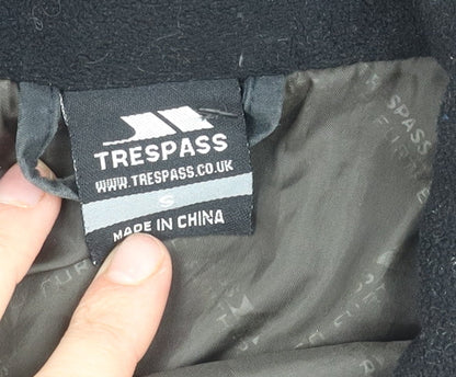 Mens UK Size S Trespass Black Basic Jacket