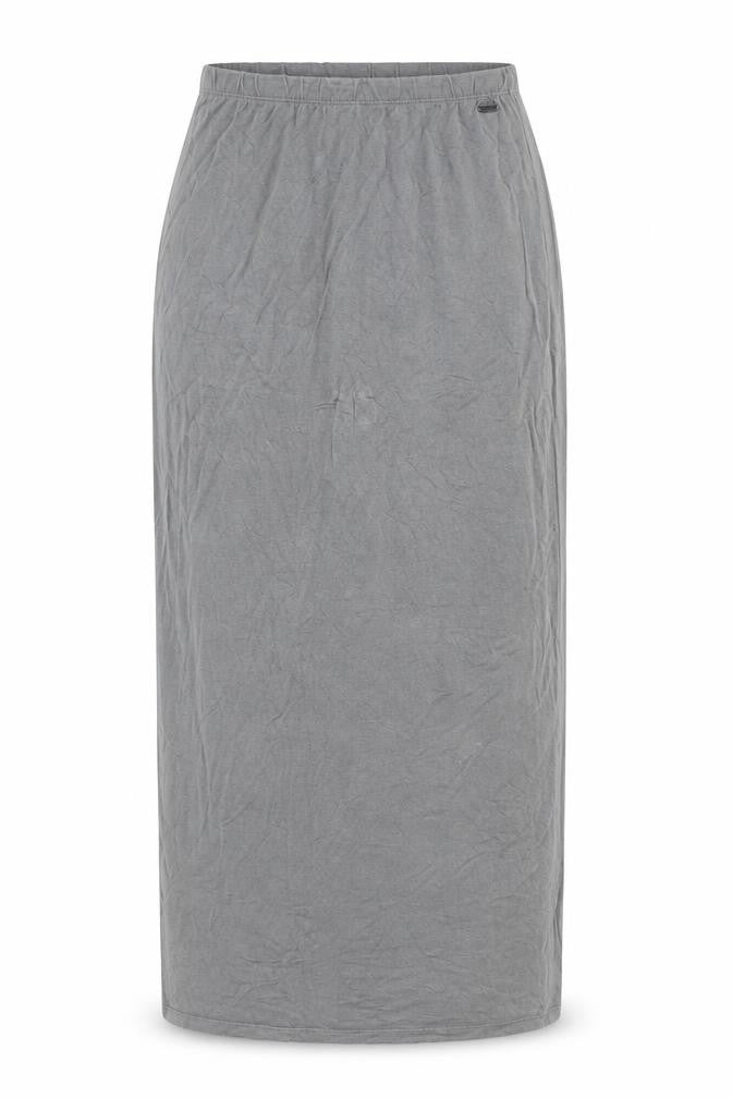 Front view of PACIFIC REPUBLIC Teens Grey Skirt, size M, Excellent Condition