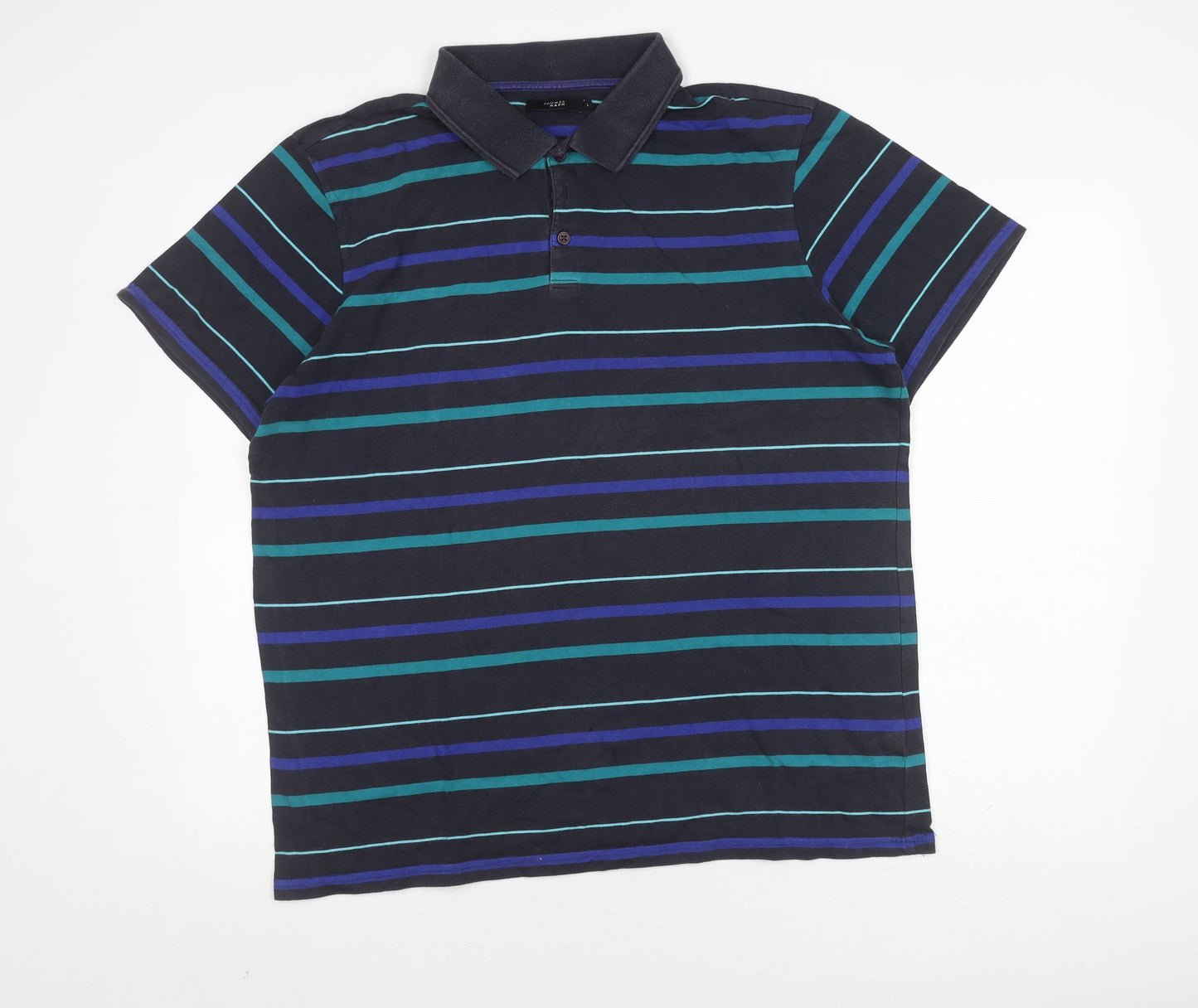 Mens UK Size L Thomas Nash Cotton Blend Polo Shirt