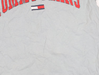 Tommy Jeans Men's Grey XL Regular Fit T-Shirt