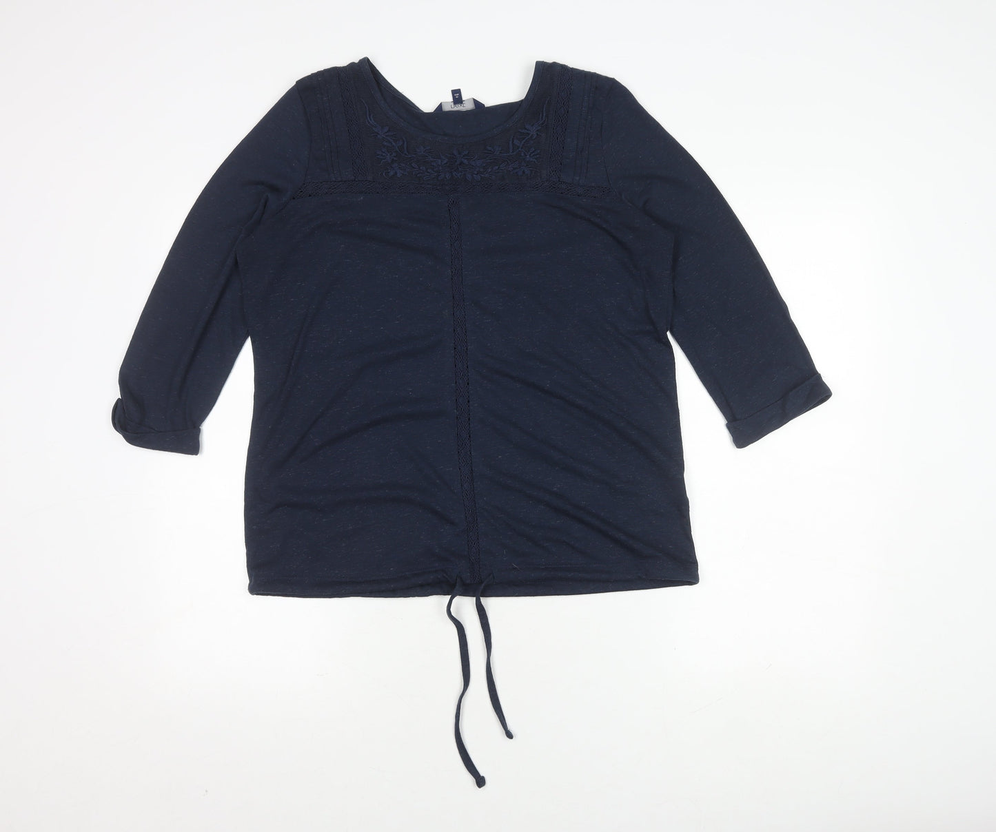Womens UK Size 14 NEXT Blue Tunic Blouse