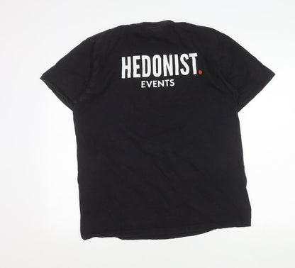 Russell Men's Black XL T-Shirt, Short Sleeve