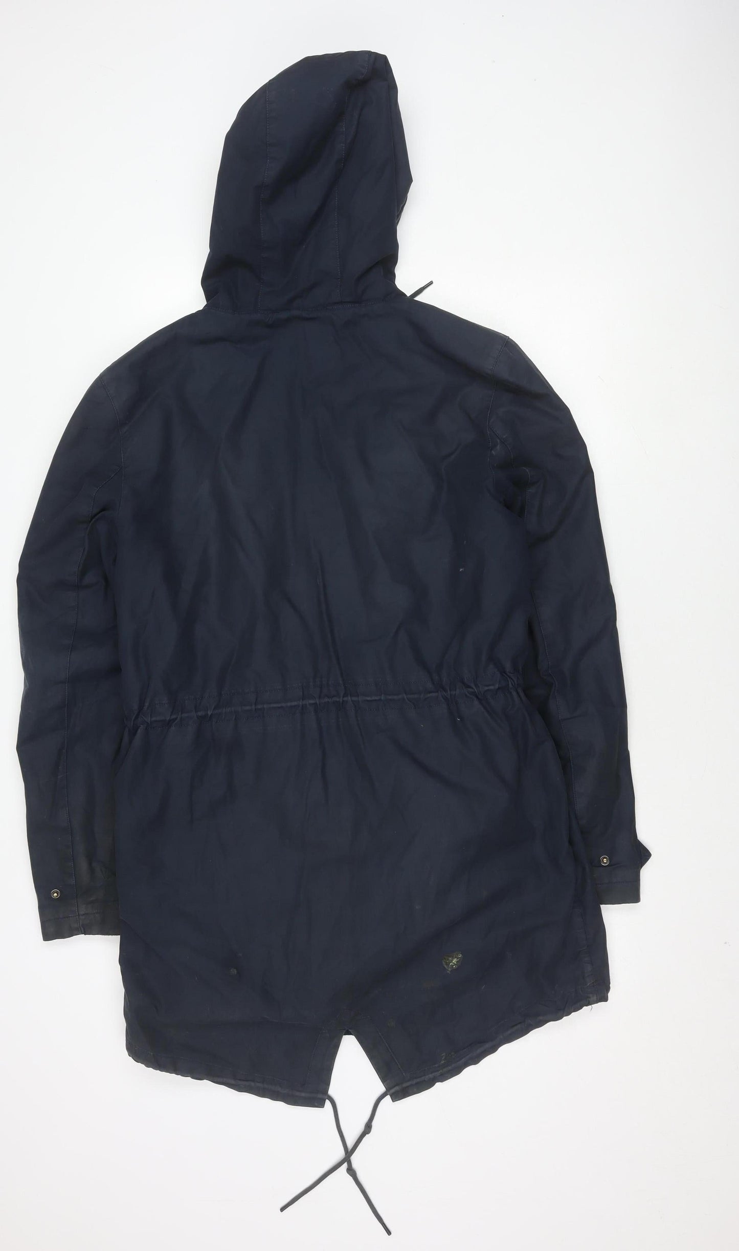 Penguin Women's Blue Parka Jacket M with Hood