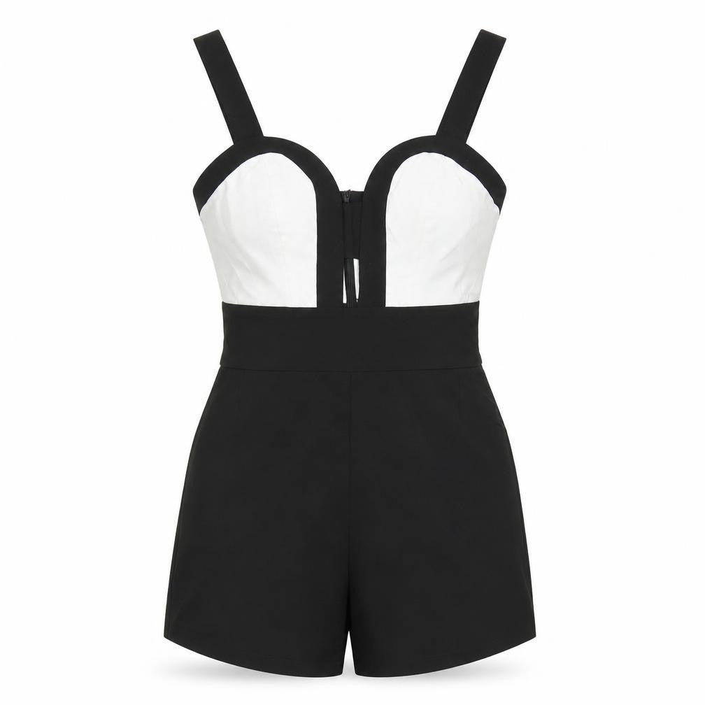 Womens UK Size UK 8 Miss Selfridge One-Piece Multicoloured Playsuit