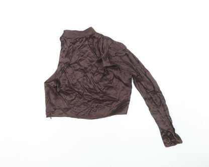 Womens UK Size L Zara Brown  Blouse