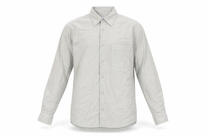 Marks and Spencer Men's Beige Long Sleeve Shirt M
