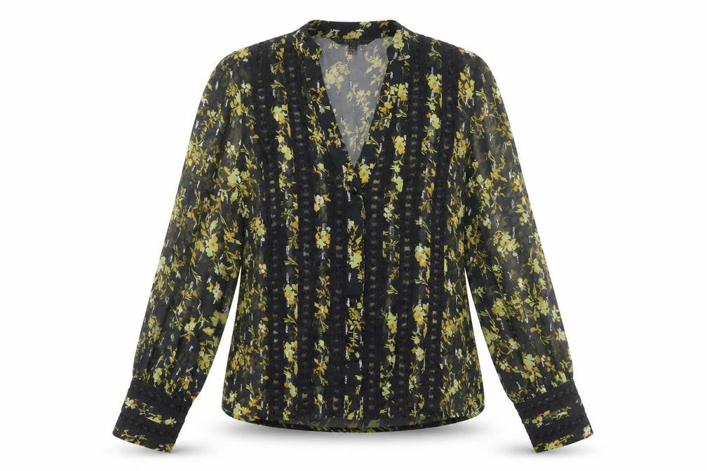 Womens UK Size 10 Lipsy Black Tunic Blouse
