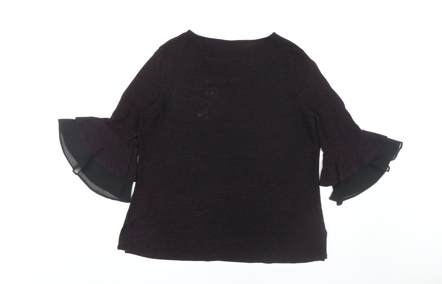 Womens UK Size 16 Roman Multicoloured Basic Blouse