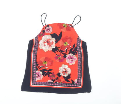 Womens UK Size 12 Oasis Multicoloured Camisole Tank