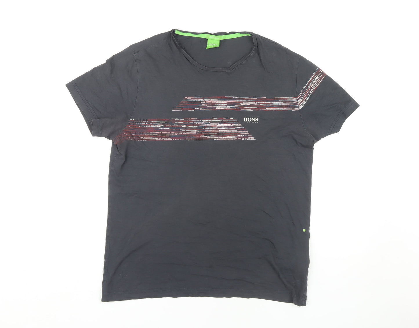 Mens UK Size M Boss Black  T-Shirt