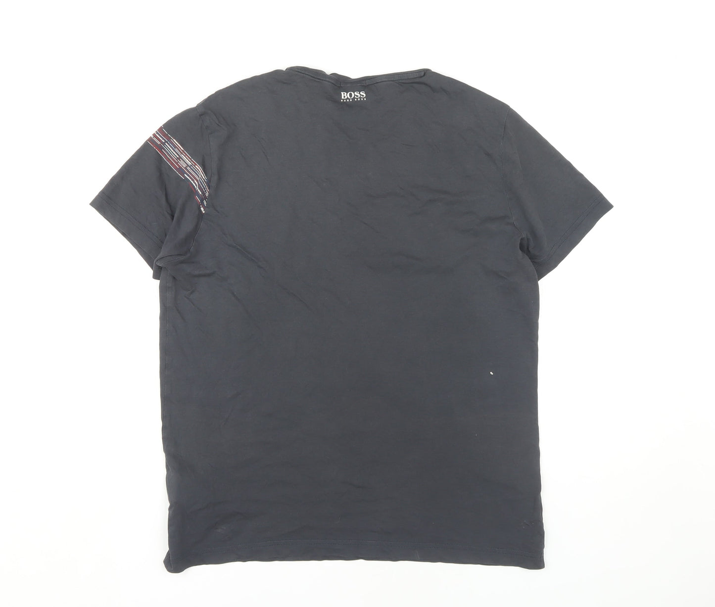 Mens UK Size M Boss Black  T-Shirt
