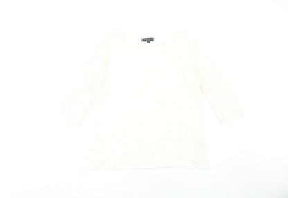 Womens UK Size 20 Principles by Ben de Lisi White  Blouse