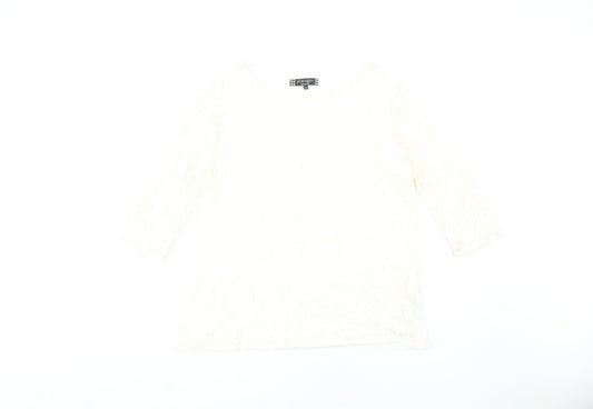 Womens UK Size 20 Principles by Ben de Lisi White  Blouse