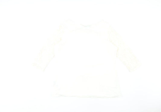 Womens UK Size 20 Principles by Ben de Lisi White  Blouse