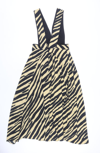 Topshop Women’s Zebra Print Midi Dress, Size 10