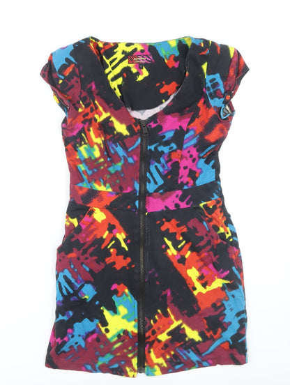 Next Women's Multicoloured Bodycon Dress Size 12
