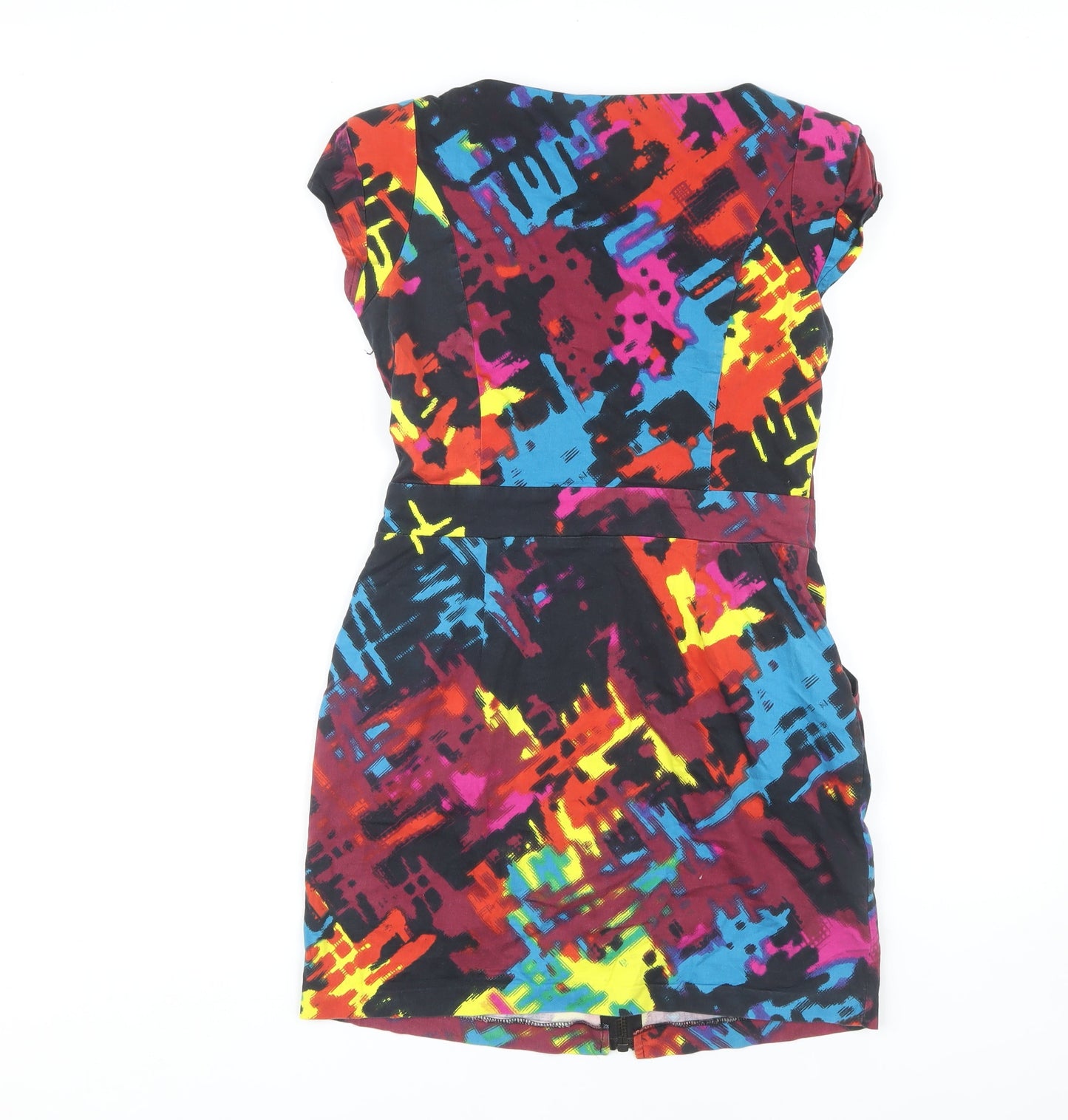 Next Women's Multicoloured Bodycon Dress Size 12