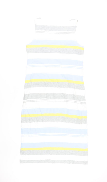 Joules Women's Multicoloured Striped Dress Size 12