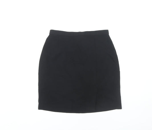 Next Women Petite Black Pencil Skirt UK 12