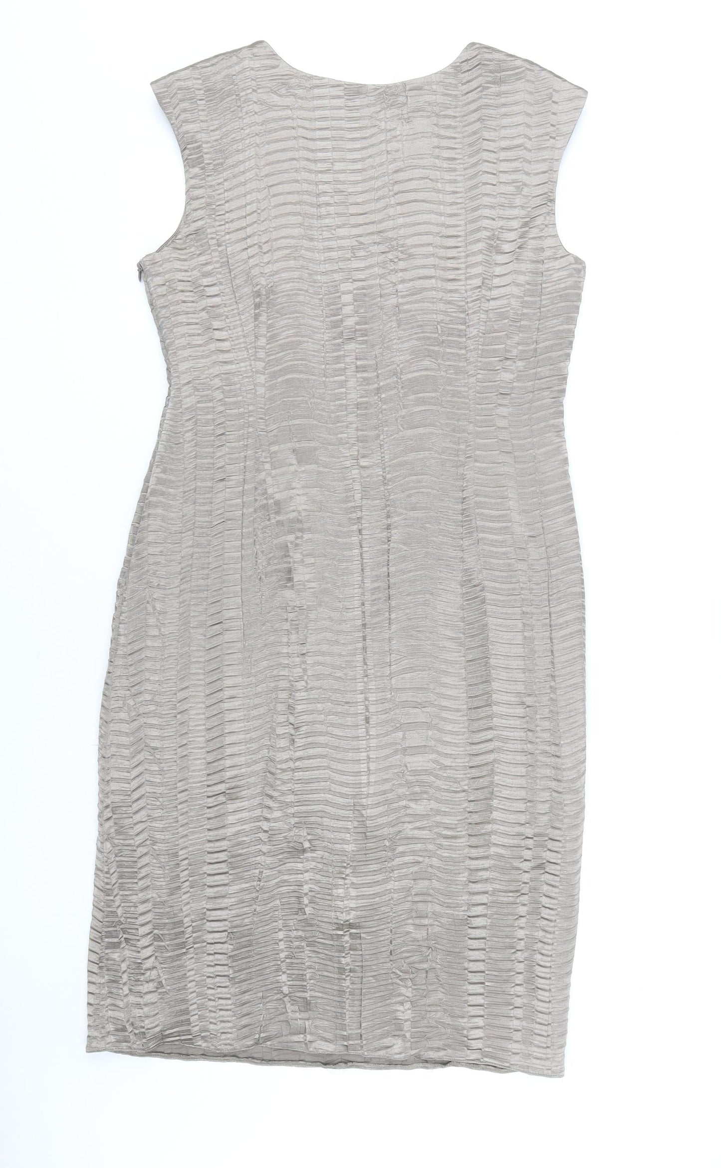 Planet Women Grey Sheath Dress Size 12