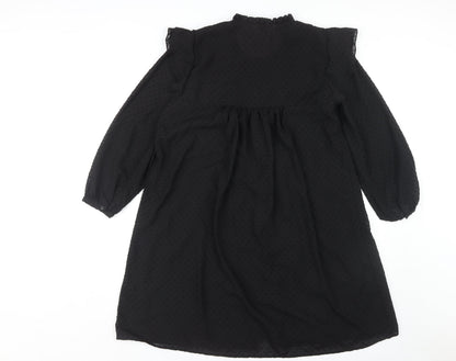 MNG Women's Black Knee Length Dress Size 14